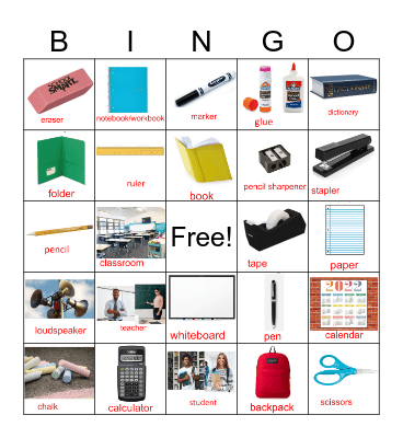 Voces Cap. 16 vocab sets 1 & 2 Bingo Card