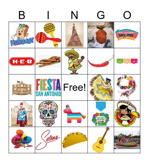 FIESTA BINGO Card