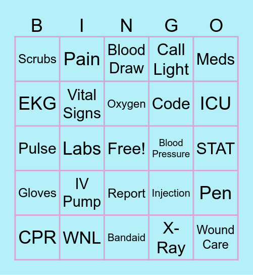 Happy Nurses Week! Bingo Card