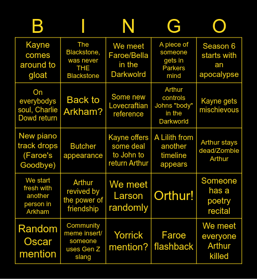 Da Capo Bingo - Larisa Bingo Card