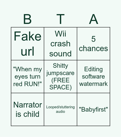 ANTIPIRACY BINGO Card