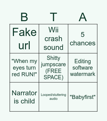 ANTIPIRACY BINGO Card