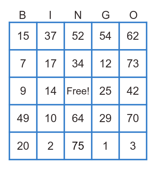 FELIZ DIA PAPA Bingo Card