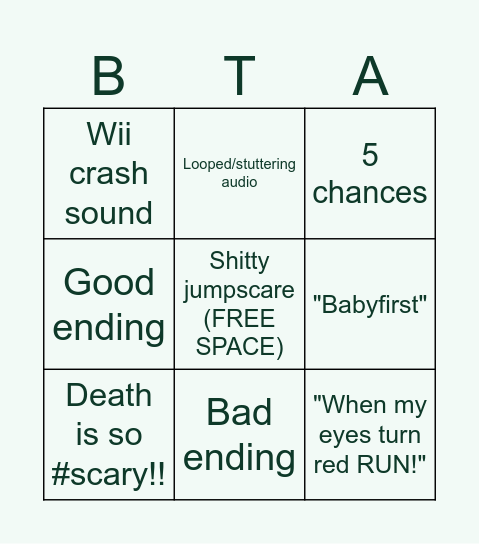 ANTIPIRACY BINGO Card