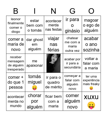 2025 Bingo Card
