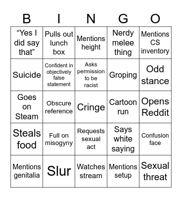 Leo Della Penna Bingo Card