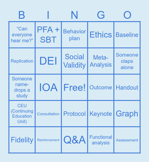 Placeopoly Bingo Card