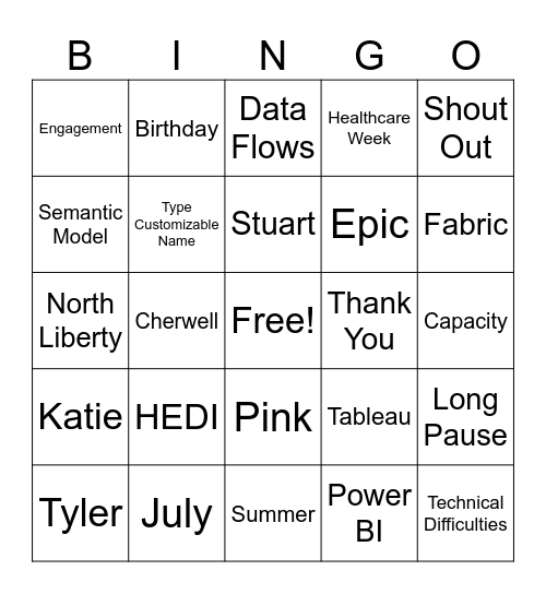 May ERM Huddle Bingo Card