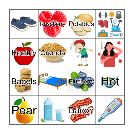 Vocabulary Bingo Card