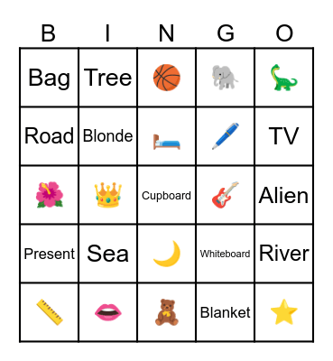 Fizz1 Bingo Card