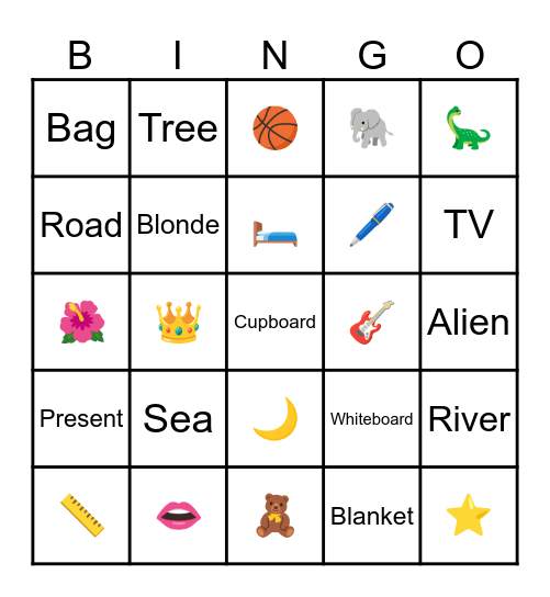 Fizz1 Bingo Card