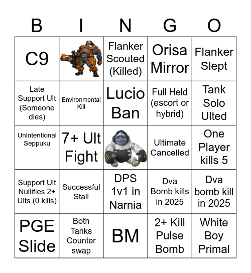 WEC LAN (GO BLUE DEVILS) Bingo Card