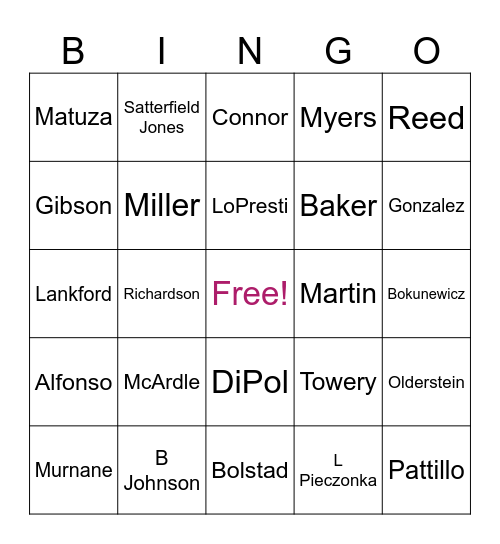 K12PA Teacher Bingo Card