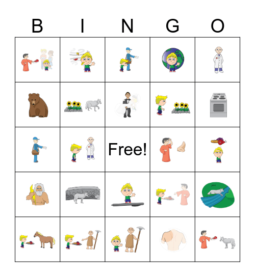 Conversational Latin Ch 8 Bingo Card