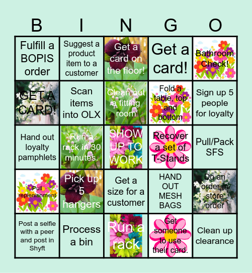 MAY BINGO Card
