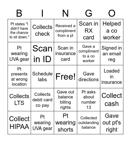 EC4 BINGO Card