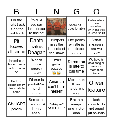 HELLO FRIDAY WHOOOO Bingo Card