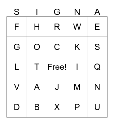 Global Sales Summit Bingo Card