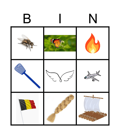 Vl- Bingo Card