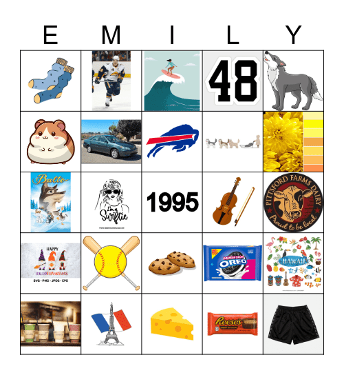 HAPPY 30th BIRTHDAY Bingo Card