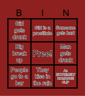 Rawr Bingo Card