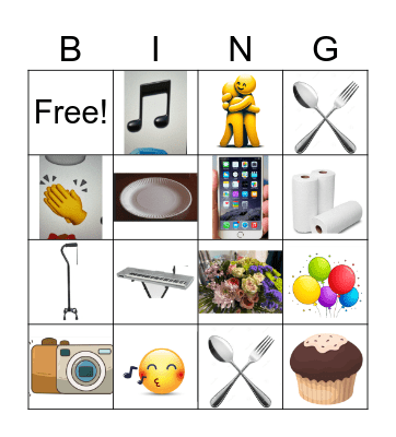 Birthday Bingo Card