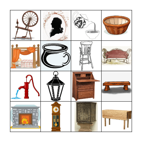 Colonial Technology Bingo Card