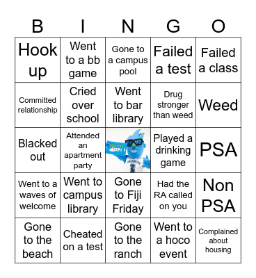 TAMUCC 24/25 Bingo Card