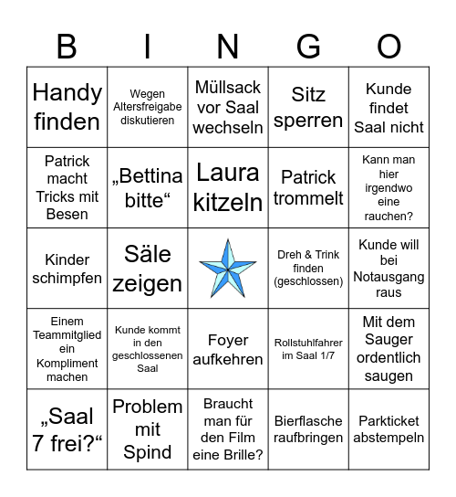 FamSonntag Bill Bingo Card