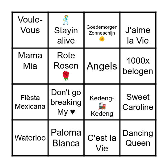 ,🎶 Bilstein Bingo 🎶 Bingo Card