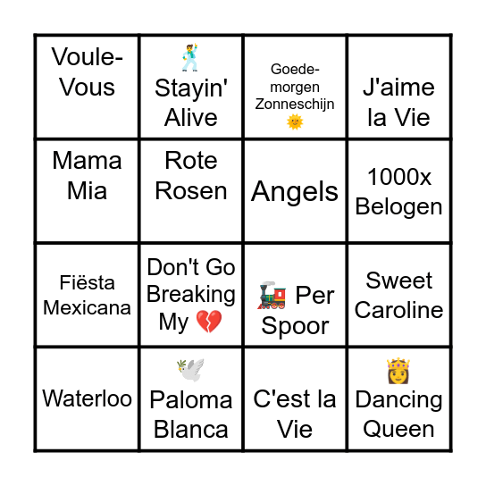 ,🎶 Bilstein Bingo 🎶 Bingo Card