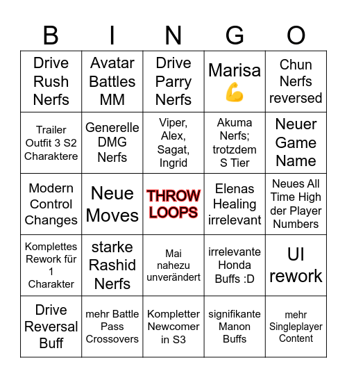 Season 3 / Summer Bingo Card