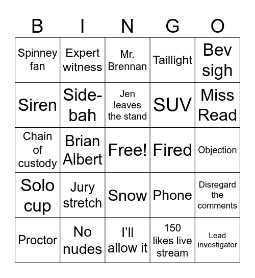Uncivil Bingo | KR | 2.0 Bingo Card