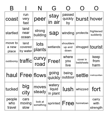3rd grade Bingo Card