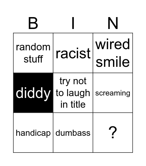 lol Bingo Card