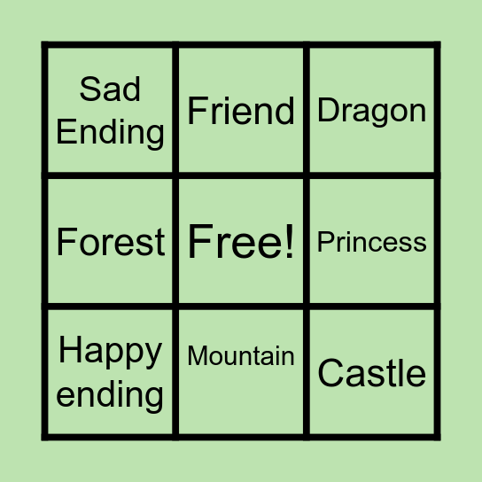 Read, Think, BINGO! Bingo Card