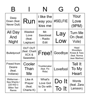 15MB Round #4 Bingo Card