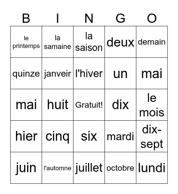 Sarah Blaszak Bingo Card