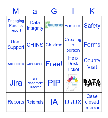 We are MaGIK Bingo Card