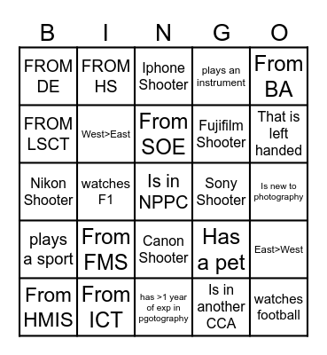 NPPC Bingo Card