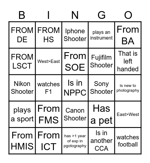 NPPC Bingo Card