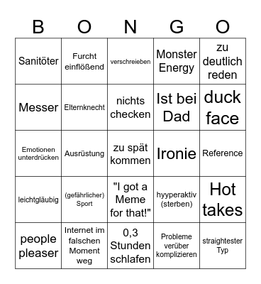 FLO BINGOBOINGO Bingo Card