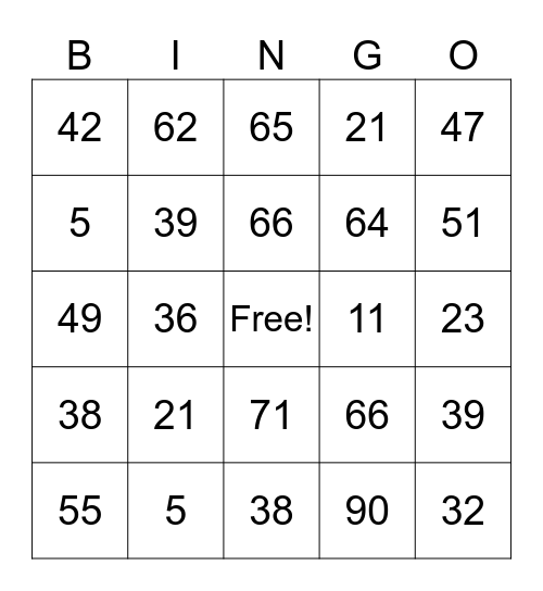2025 SVMO ALL HANDS MEETING Bingo Card