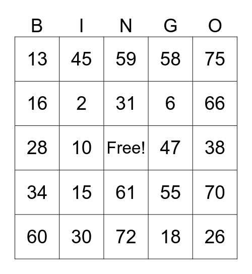 Office Pride Bingo Card