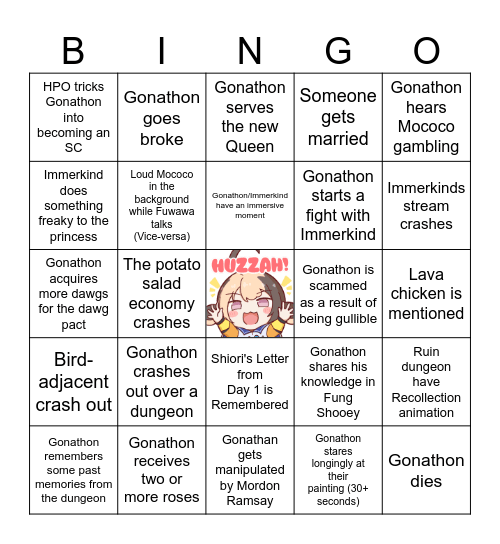Enreco Bingo Day 3 Bingo Card