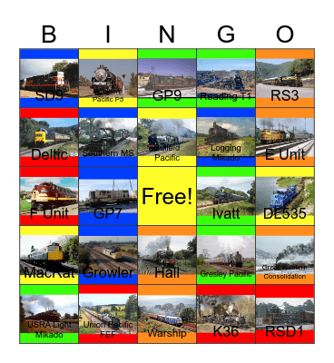 Polar Express proposal locations would happen in the future Bingo Card