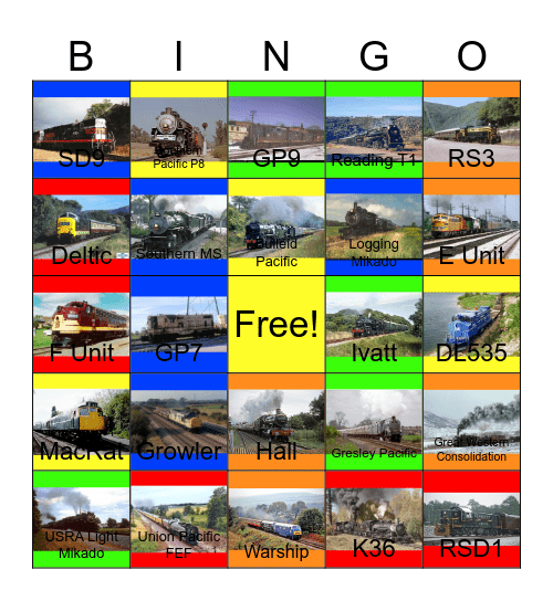 Polar Express proposal locations would happen in the future Bingo Card