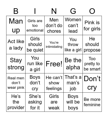 SOCIETY 1 Bingo Card