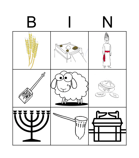 1 פרשת אחרי מות קדושים Bingo Card