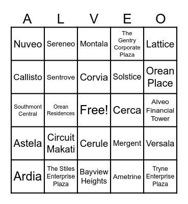 The Elite FGM Beano Bingo Card